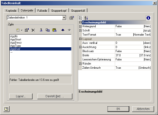Screenshot aus List&Label